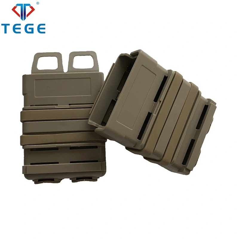 TEGE Tactical Magazine Pouch Bag Holster 5.56 Fast MagPouch For M4 Mag Polymer Black