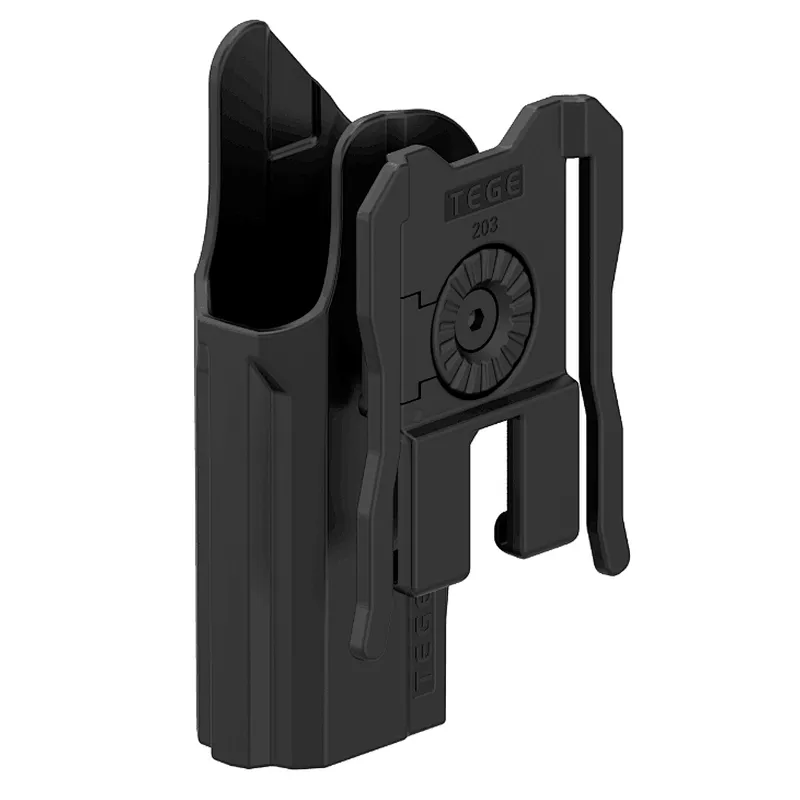 360 degree rotations airsoft holder for glock 17 gen 1-5 molle holster