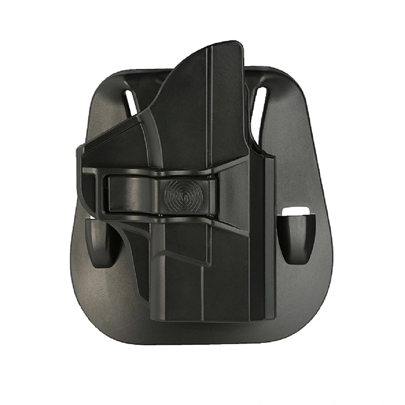 Tege polymer outside waist belt gun holster for s&w m&p shield paddle plus belt clip attachment for military
