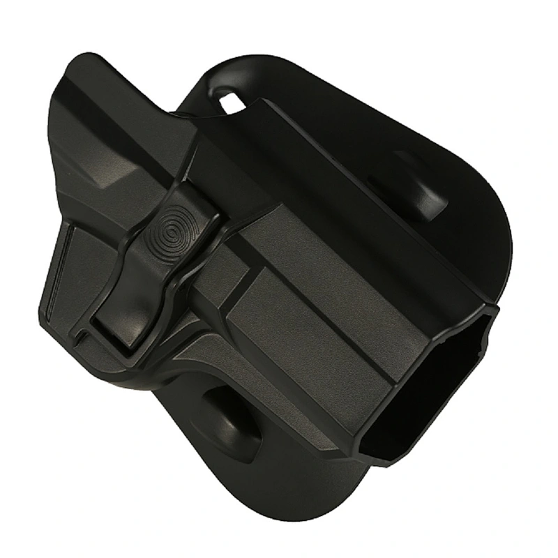 Tege polymer material holster for S&W M&P 9mm gun holster with paddle attachment