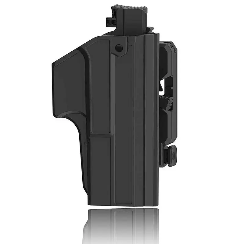 Thumb Release Glock 17 Holster Glock 22 31 Two-in-one Belt clip Holster, Tactical 360 Degrees Adjustable Holster