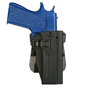 TEGE Polymer Pistol Holster Colt 1911 Holster With Paddle Attachment Fast Draw & Quick Release Gun Holster