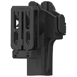 Polymer Left Right Interchangeable Concealed Tactical Pistol Gun Holster for Glock 17,19, 19X , 22, 23, 31, 32
