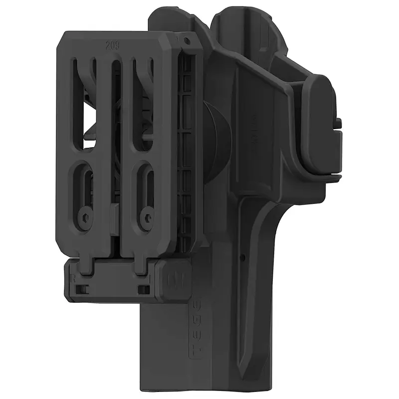 Polymer Left Right Interchangeable Concealed Tactical Pistol Gun Holster for Glock 17,19, 19X , 22, 23, 31, 32