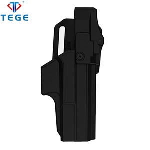 Thumb release Glock 17 Police tactical drop offset Level III 360 degree rotate Polymer Duty Holster with Blackhawk Quality
