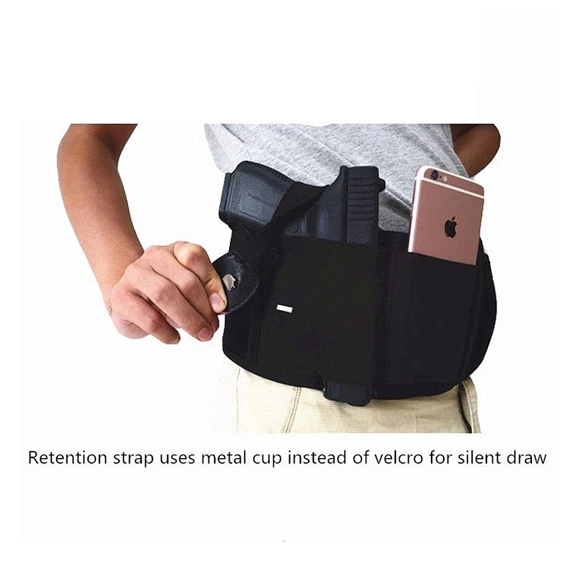 TEGE 2020 Hot Selling Belly band Gun Holster Nylon Holster Suitable For Mobile Phones And handguns