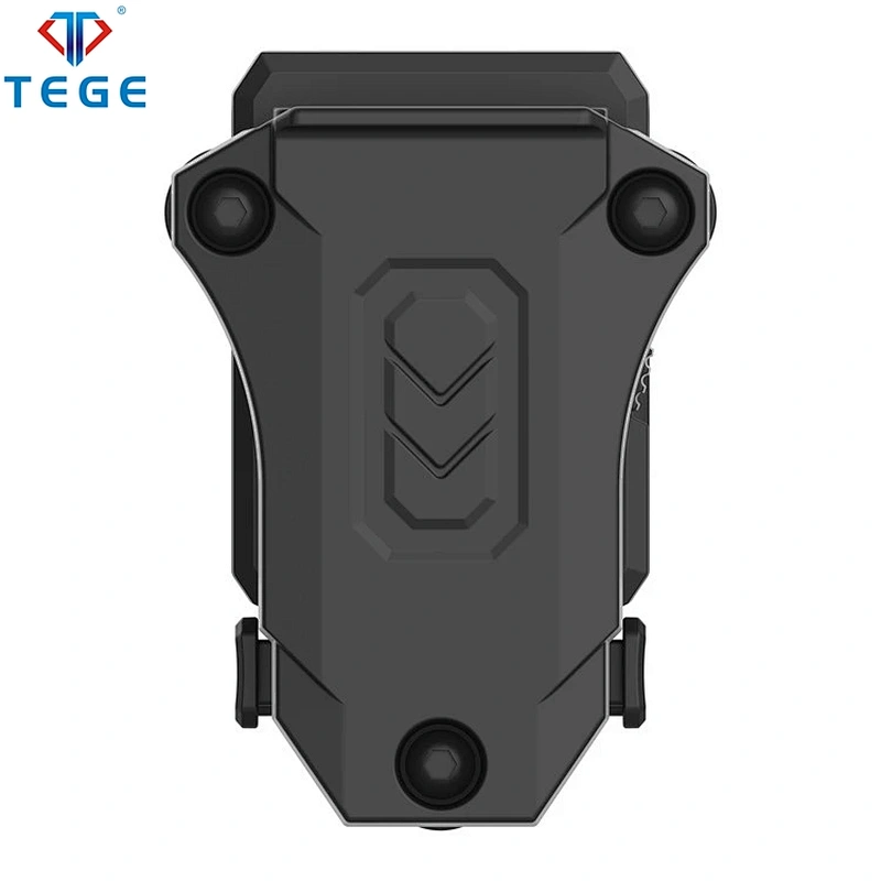 TEGE Polymer Single Stack Mag Pouch Military Tactical Police Civilian Angle Adjusting Bullet Ammunition Magazine Pouch