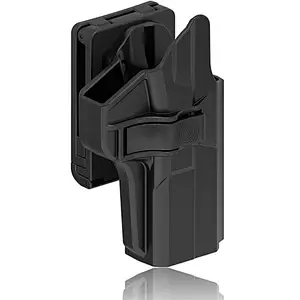 S&W M&P 9mm/.40 Full Size Holster, Custom Molded Outside Waistband Paddle Holster Also Fits Smith and Wesson MP 2.0 Compact 9MM.