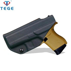 TEGE Kydex IWB Case Concealed Carry Light Small Size Men Women Military Tactical Police Civilian Pistol Holster Fits Glock 43