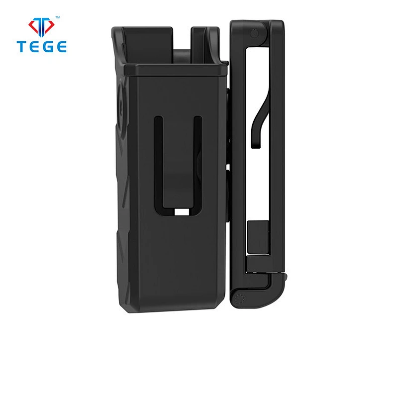 New Military Tactical Hunting Magazine Pouch Concealed Universal Double Stack Mag Pouch 9mm/.40 Belt Clip Holder