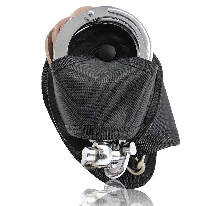 Tactical Handcuffs Police Holster Conceal Holster Black Tactical Accessories Handcuff Case