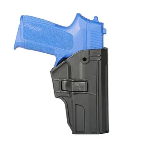 Tege hot selling polymer gun holster fits sig sauer sp2022 with two-in-one belt clip attachment military tactical police