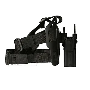 Tege ipsc universal gun holster tactical gear leg holster for Glock Beretta CZ P07 with leg platform attachment