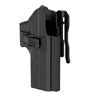 360 degree rotations airsoft holder for glock 17 gen 1-5 molle holster