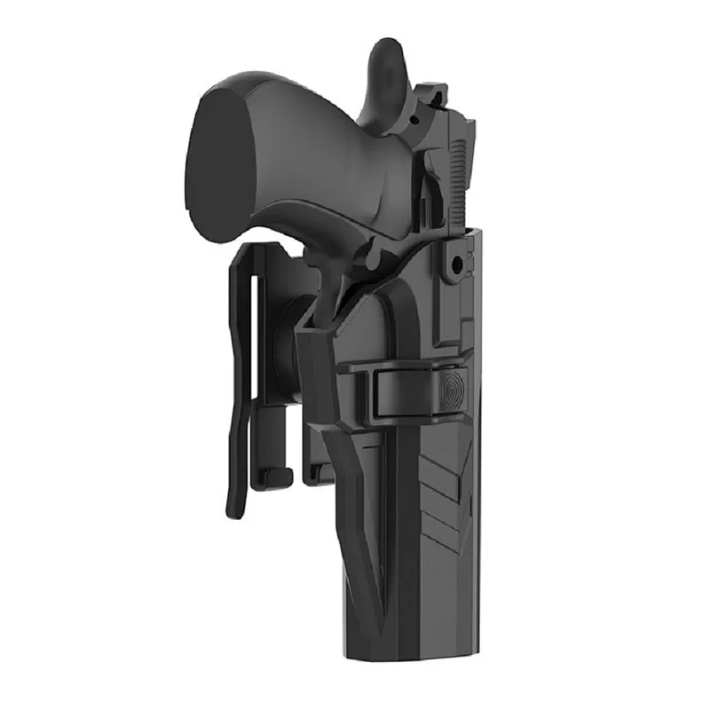 TEGE Polymer Gun Holster For CZ 75SP-01 With Molle Attachment For Military Outdoor Activity