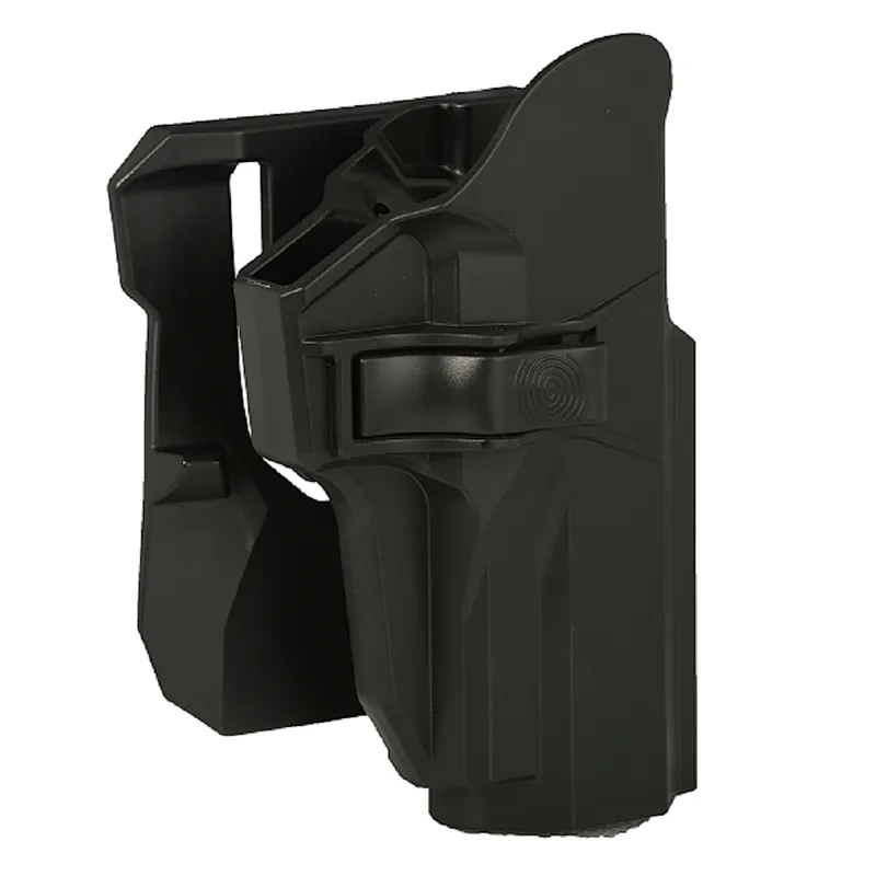 Police Equipment Supplies Rotatable Polymer Gun Holster OWB 360 Degree for Sig Sauer P226 Pistol with Paddle Attachment