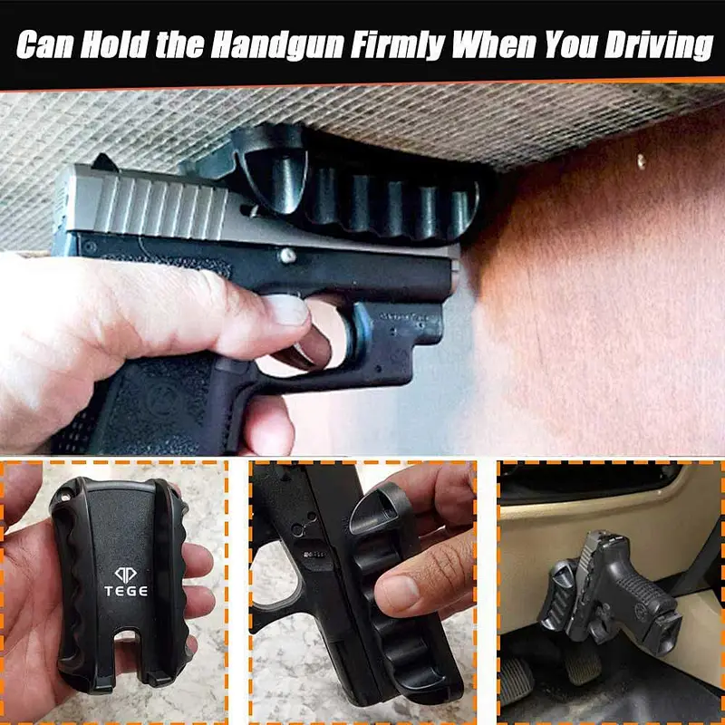 Gun Magnet Mount Gun Stand Pistol Rifle Magnetic Holder Car Holster For Home Under Desk