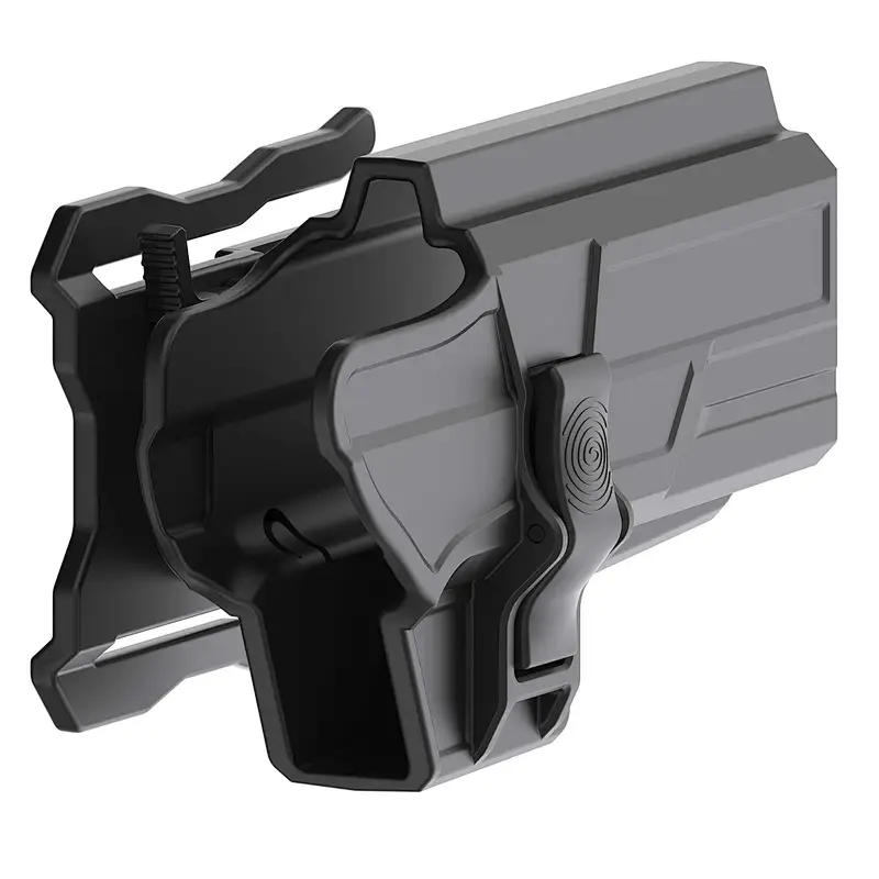 Tactical Gun Polymer Holster Paddle with MOLLE Multifunct Gun Holster Fits Glock 17/22/31 Gen 1-5