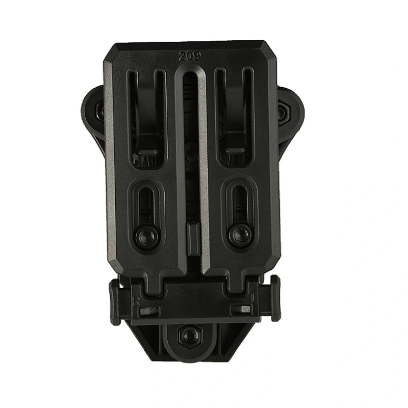 Tege new patented design universal single magazine pouch with paddle plus two-in-one belt clip attachment combo