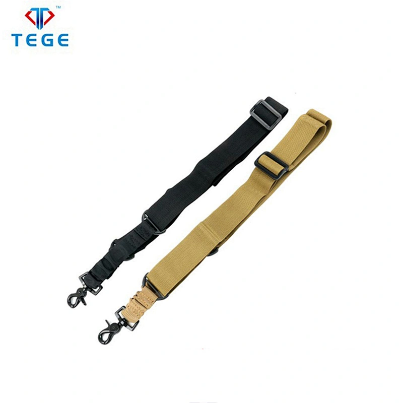 Hunting Tactical Multi-function Outdoor Safety 1 Point Tactical Gun Rifles Strap Sling With Metal Hook
