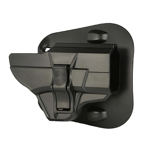 Tege polymer outside waist belt gun holster for s&w m&p shield paddle plus belt clip attachment for military
