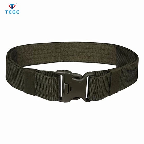 Amazon Wholesale Nylon Heavy Duty Unisex Adjustable Comfortable Colorful Police Tactical Military Belt