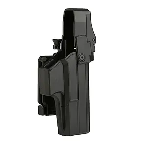 Tege 2020 hot sell newly designed polymer gun holster for Glock 17 Level 3 protection law enforcement with belt clip attachment