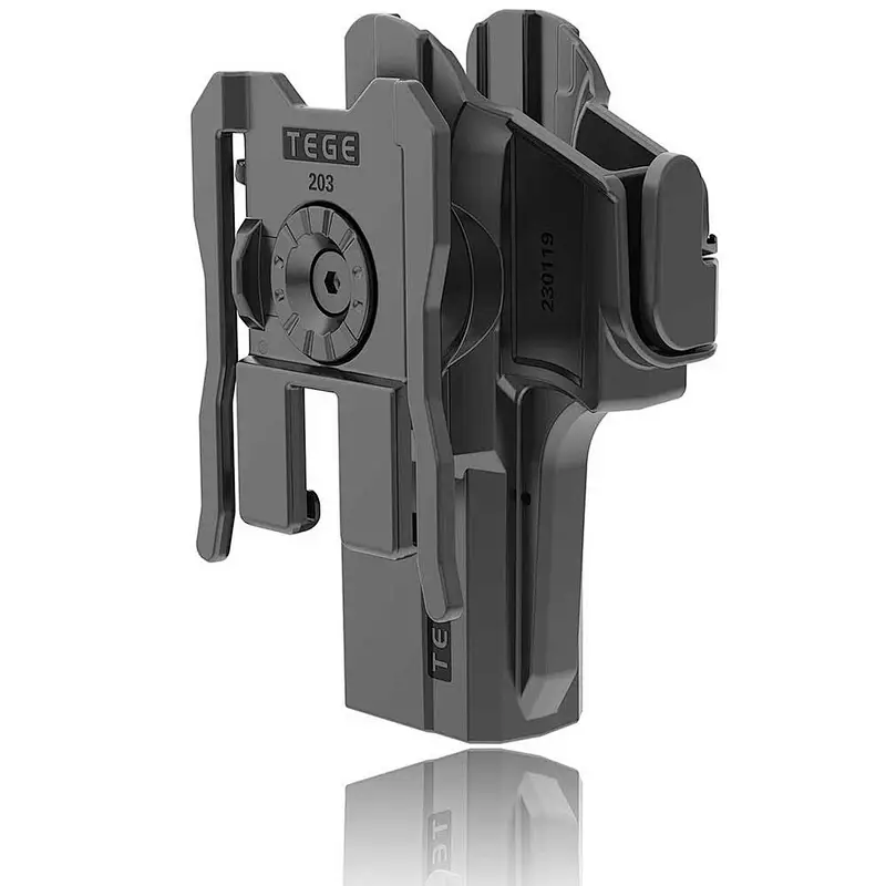 Left right Interchangeable shoulder concealed tactical pistol fanny pack gun holster for Glock Glock17,19, 19X , 22, 23,  31, 32