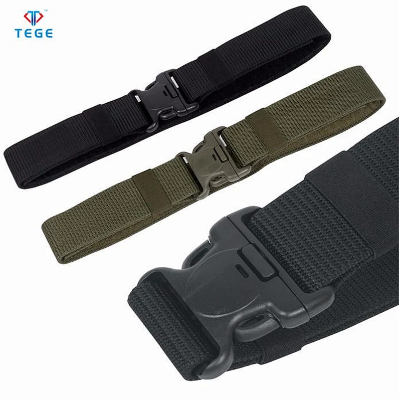 Adjustable Comfortable Oem Tactical Belt Heavy-duty Quick-Release Police Belt Military Utility Belt Nylon