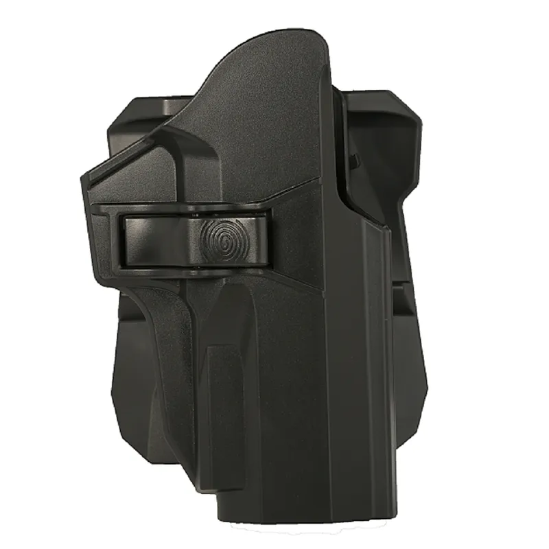 Police Equipment Supplies Rotatable Polymer Gun Holster OWB 360 Degree for Sig Sauer P226 Pistol with Paddle Attachment