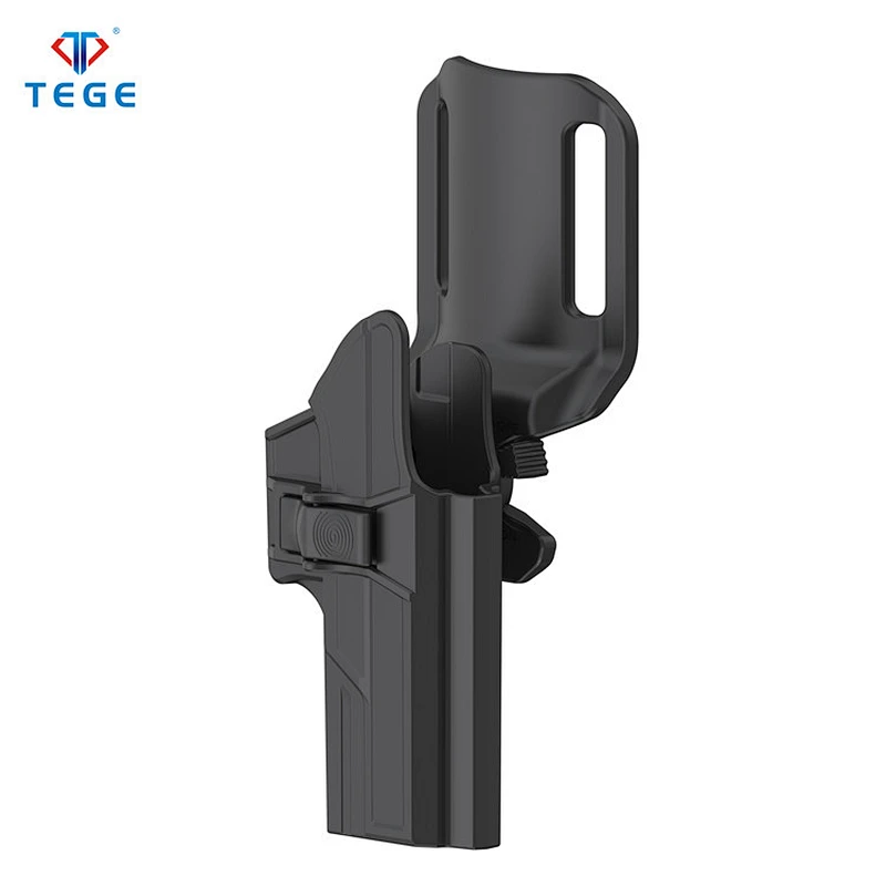 TEGE high quality adjustable glock 17 22 31 gun holster with drop offset accessory