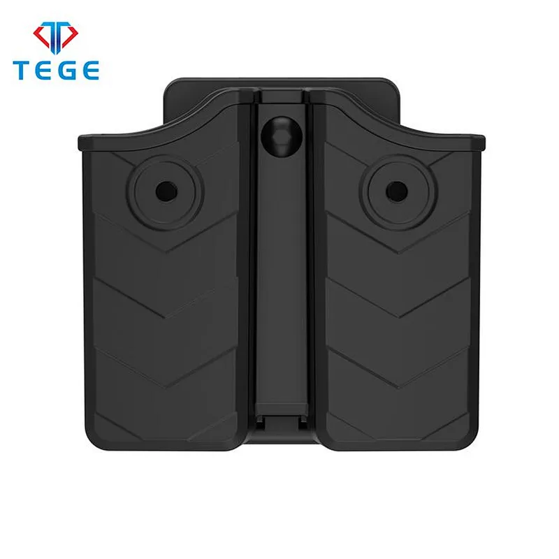 TEGE Best Selling Universal Holster for Double Stack Magazine With Belt Clip Attached Porta Cargador