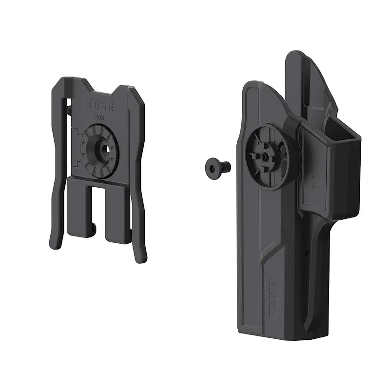 Tactical Gun Polymer Holster Paddle with MOLLE Multifunct Gun Holster Fits Glock 17/22/31 Gen 1-5