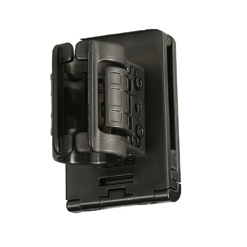TEGE High quality polymer tactical law enforcement flashlight, baton, pepper spray holder