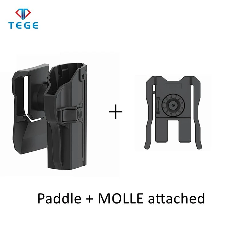 TEGE Pistol Accessories for Beretta PX4 Storm Gun Funda with Paddle and MOLLE