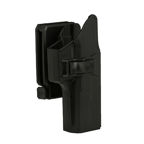 Tege polymer gun holster for Glock 17/22/31 with Paddle & Two-in-one belt clip attachments