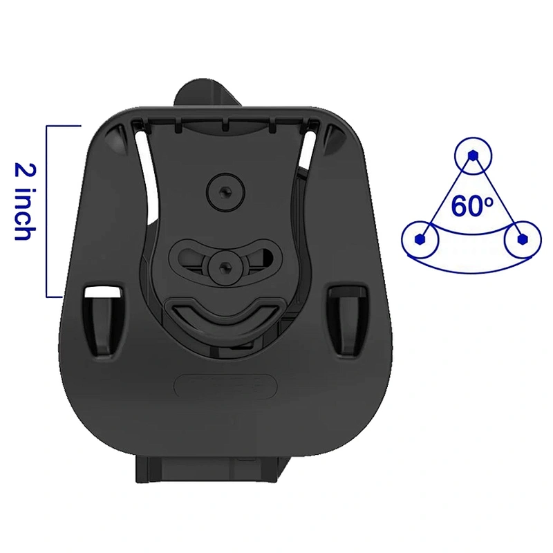 tactical gun accessories Index finger release glock 19 parts Paddle with  Belt clip for Glock 19/23/32(Gen1-5) gun holster