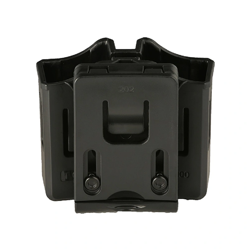 TEGE 2021 Hot Selling Universal Double Stack Magazine Pouch for 9mm/.40 mags With Belt Clip Attachment