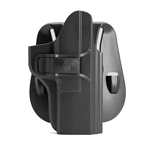 Polymer Military Tactical Holster 360 Degree Angle Adjustment Ruger security 9 Holster With Paddle Accessory