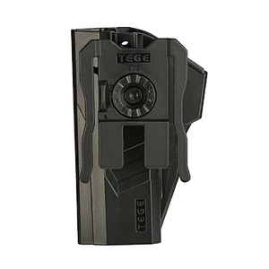 Tege polymer waist gun holster for CZ 75 SP-01 law enforcement newly appearance with Molle attachment fast draw quick release