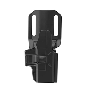 TEGE Polymer Holster Fits for Glock 26/27/33 with Drop Offset Attachment Outside Waist Low Carry Gun Holster
