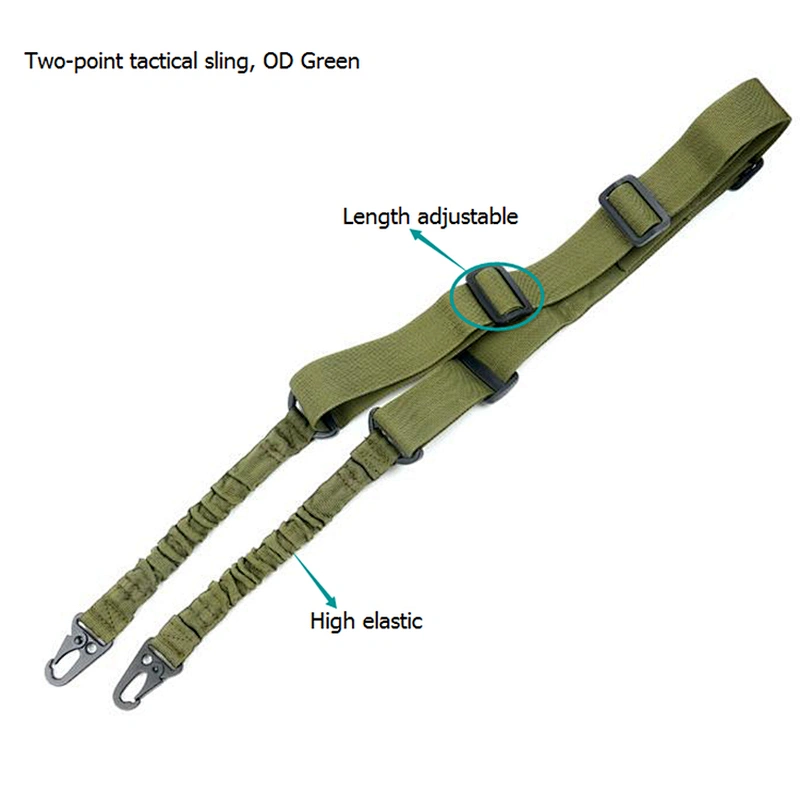 Nylon Military Gun Hunting Rifle Strap Sling For Airsoft Army Combat Outdoor Sports Belt Shooting Sports Cs Tactical Sling