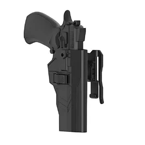 TEGE Polymer Gun Holster For CZ 75SP-01 With Molle Attachment For Military Outdoor Activity