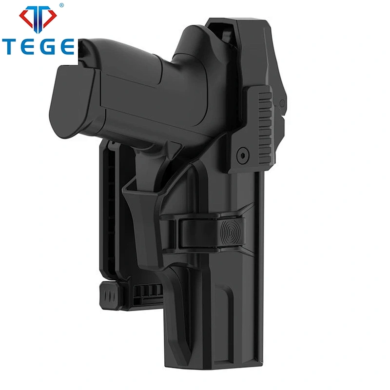 TEGE hot selling law enforcement universal gun holster polymer holster sig sauer sp2022 duty holster with two-in-one belt clip