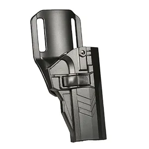 Tege polymer gun holster for CZ 75 SP-01 law enforcement with drop offset low carry attachment gun holster