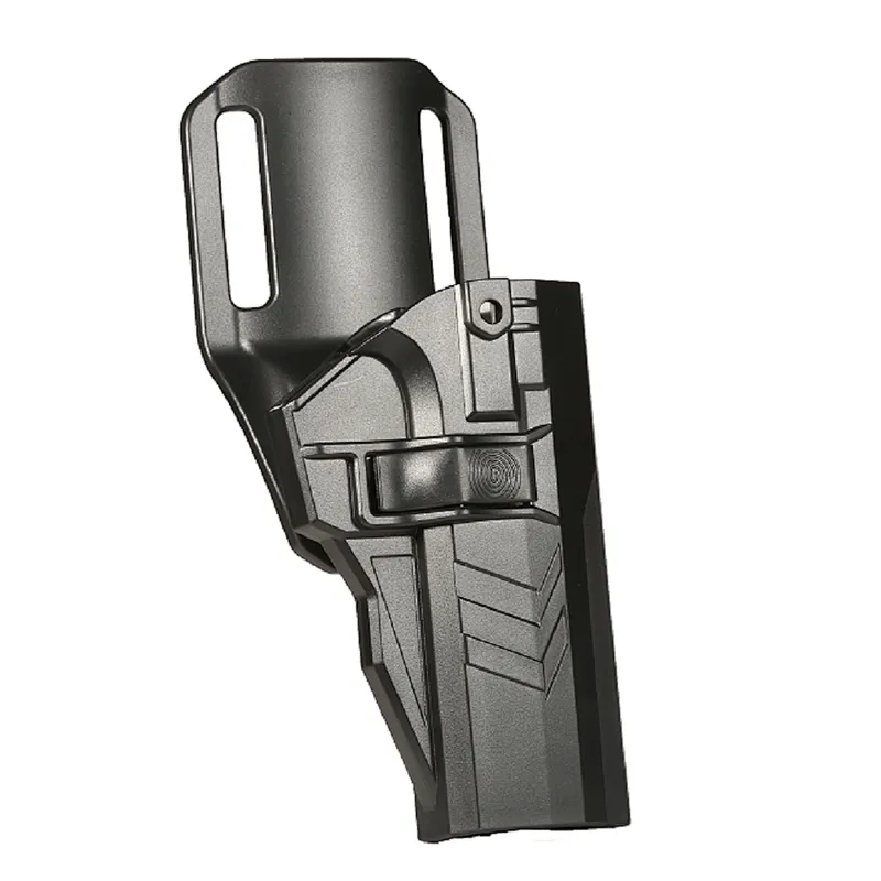 Tege polymer gun holster for CZ 75 SP-01 law enforcement with drop offset low carry attachment gun holster