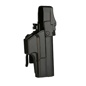 Tege 2020 outside waist belt polymer duty holster for Glock 17/22/31 law enforcement Molle attachment gun holster