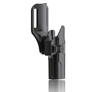Glock 17 Glock 22 31 Drop Offset Holster(gen 1-5), Tactical 360 Degrees Adjustable Outside Waistband Holster