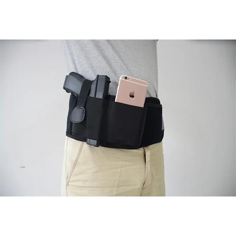 TEGE 2020 Hot Selling Belly band Gun Holster Nylon Holster Suitable For Mobile Phones And handguns