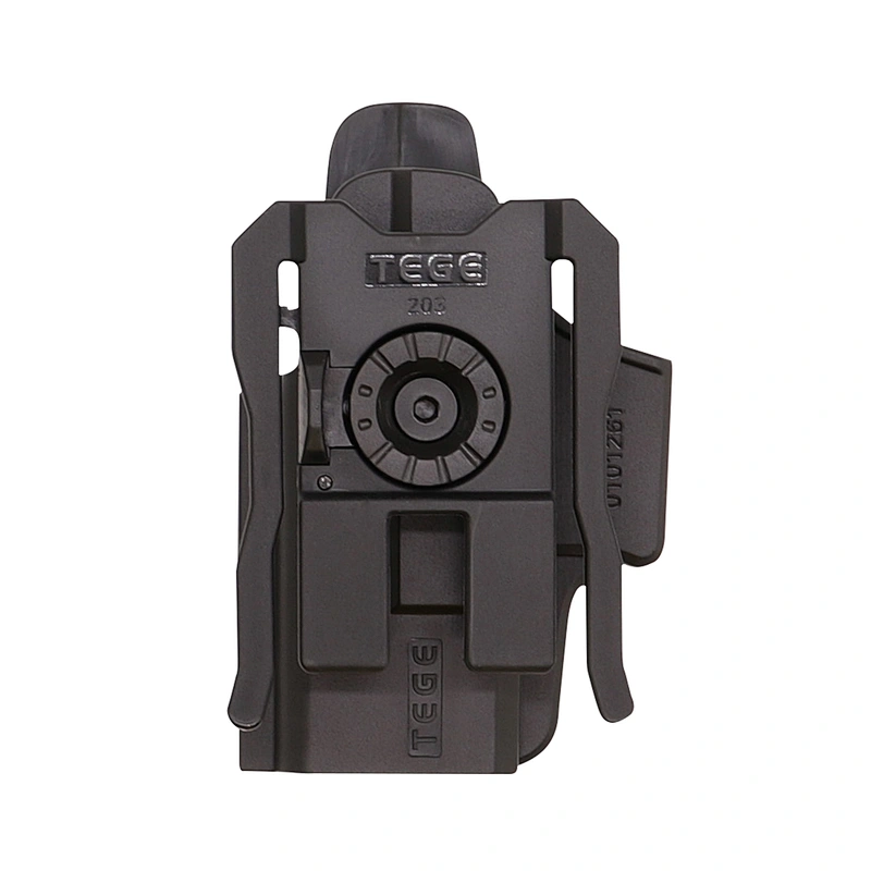 Black Right Handed Level II Glock 26/27/33 Gen1-5 Pistol Holster with MOLLE Holster